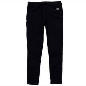 Carhartt L (12/14) Force Fitted Lightweight Black Utility Leggings